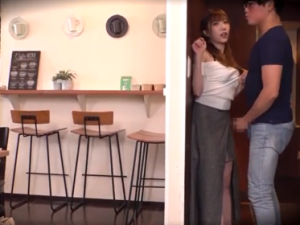 Hết tiền đi nhà nghỉ cặp đôi làm ngay trong quán cà phê
